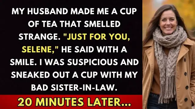 'Video thumbnail for My Husband Made Me A Cup Of Tea With A Strange Smell; I Swapped Cups With My Sister-In-Law, And...'