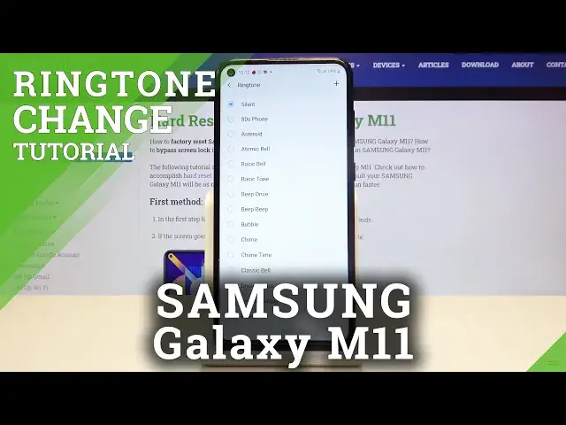 'Video thumbnail for How to Locate Ringtones Settings in Samsung Galaxy M11 – Change Ringtone'