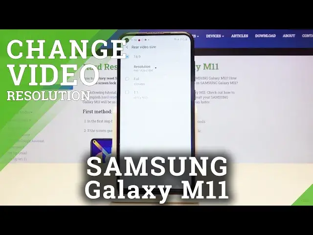 Video thumbnail for How to Open Camera Settings in Samsung Galaxy M11 - Change Video Resolution