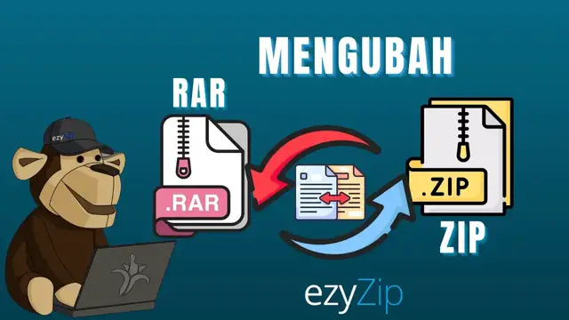 Video thumbnail for 📦 Cara Mengonversi RAR ke ZIP Online Gratis | Tanpa Instalasi Perangkat Lunak