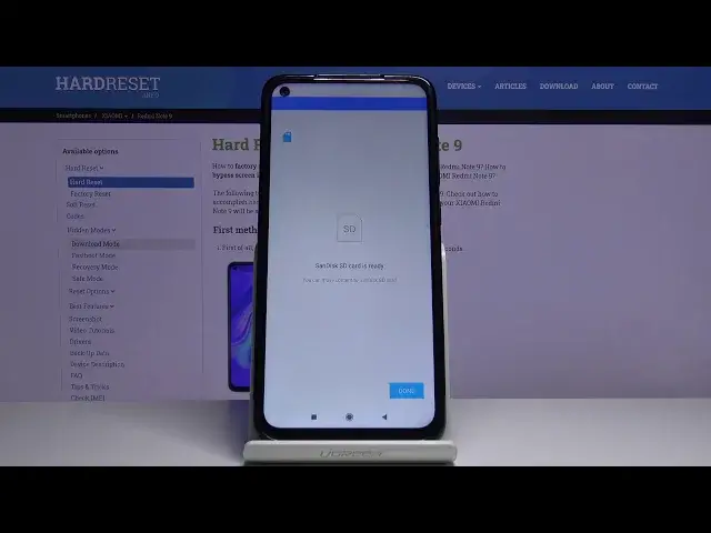 'Video thumbnail for How to Format Memory Card on XIAOMI Redmi Note 9 – Fix SD Card Issues'