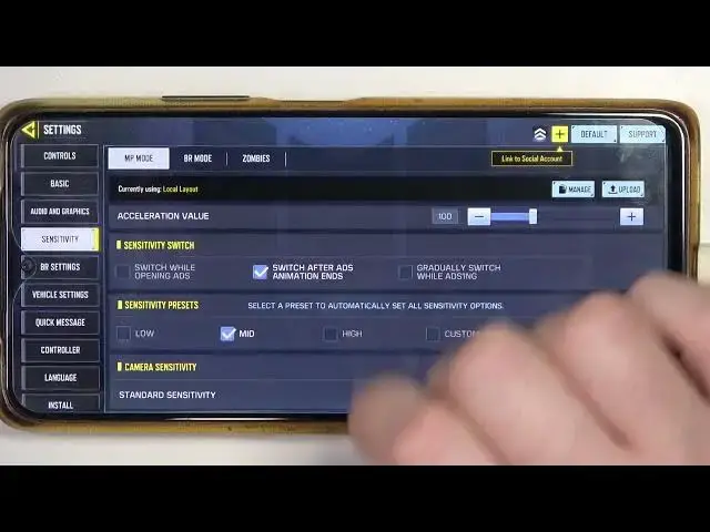 'Video thumbnail for Call Of Duty Mobile How To Change Sensitivity Switch'