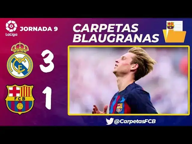 Video thumbnail for Derrota en EL CLÁSICO - Reunión con JORGE MENDES y últimas carpetas.
