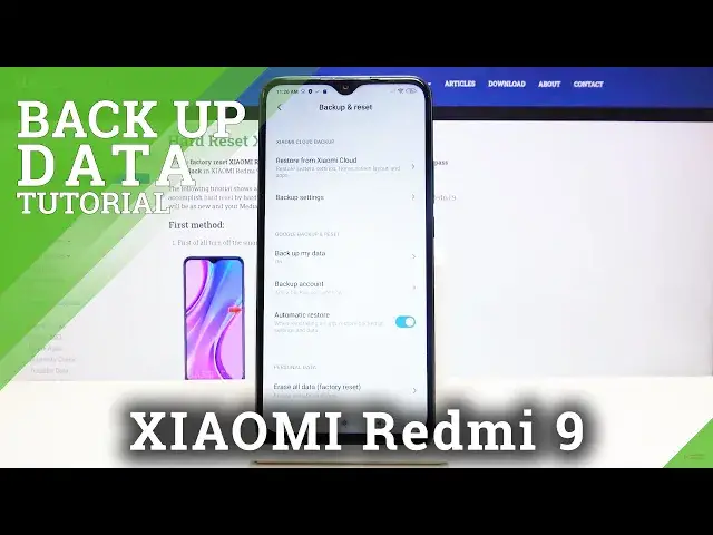 Video thumbnail for How to Use Google Backup in Xiaomi Redmi 9 – Enable Google Backup