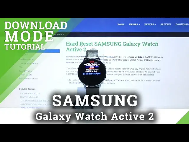 Video thumbnail for Download Mode in SAMSUNG Galaxy Watch Active 2 – How to Use Odin Mode