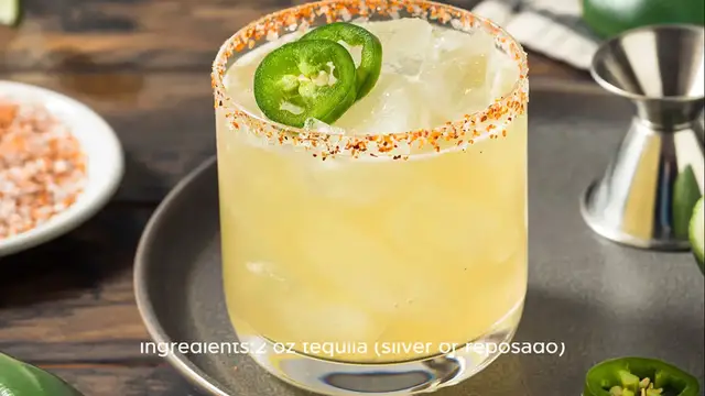 Video thumbnail for Spicy margarita recipe