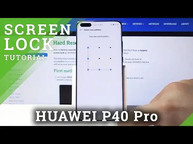 'Video thumbnail for How to Change Lock Method in Huawei P40 Pro – Set Up Screen Lock'