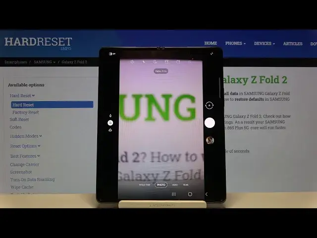 Video thumbnail for How to Change Camera Aspect Ratio on SAMSUNG Galaxy Z Fold 2 – Camera Configuration