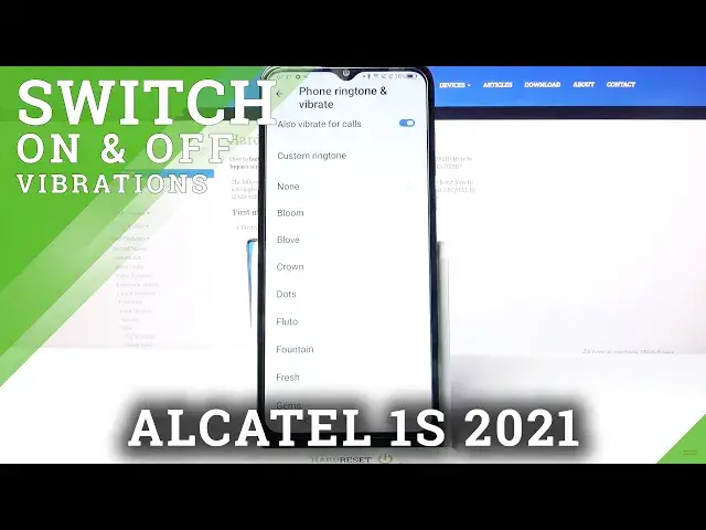 'Video thumbnail for Vibration Mode Managing - ALCATEL 1S 2021 & All Vibration Functions'