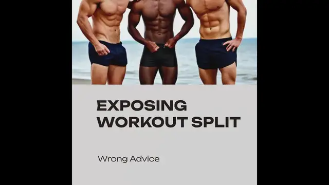 Video thumbnail for Exposing Workout Split Wrong Advice