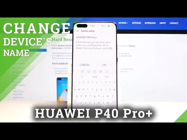 'Video thumbnail for How to Change Device Name in Huawei P40 Pro+ – Rename Device'