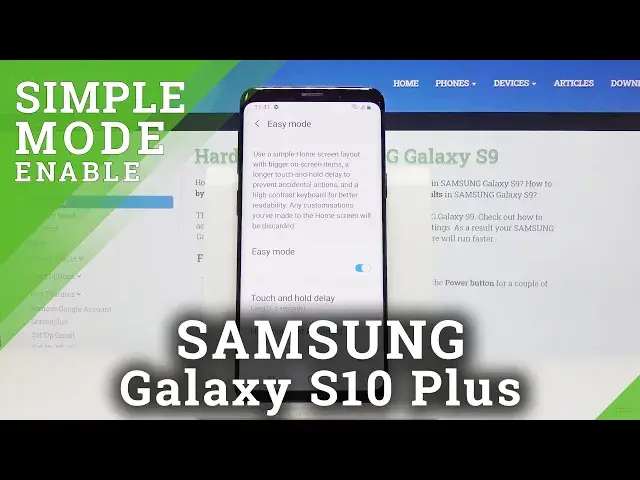 'Video thumbnail for How to Activate Easy Mode in SAMSUNG Galaxy S10 Plus – Large Icons'