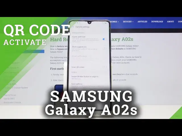 'Video thumbnail for How to Activate QR Scanner in SAMSUNG Galaxy A02s – QR Codes Scanning'