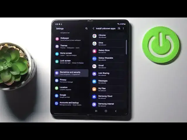 Video thumbnail for How to Install Unknown Apps in Samsung Galaxy Z Fold 3 5G? Download Apps from Unknown Sources