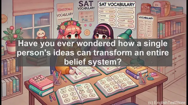 Video thumbnail for 5000 Must Know SAT Vocabulary - Calvinize: How One Man's Ideas Changed Religious Thought