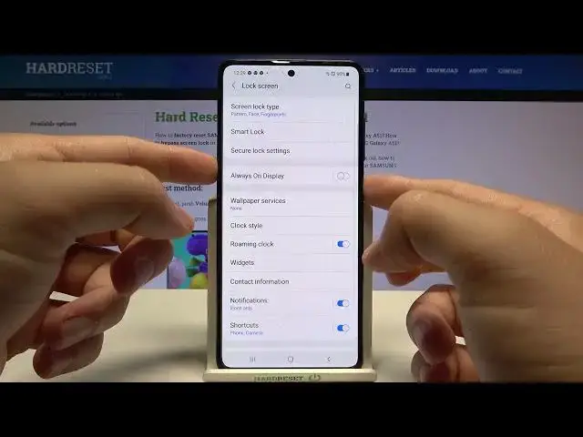 'Video thumbnail for How to Disable Always On Display Mode on SAMSUNG Galaxy A51 – Turn Off AOD'