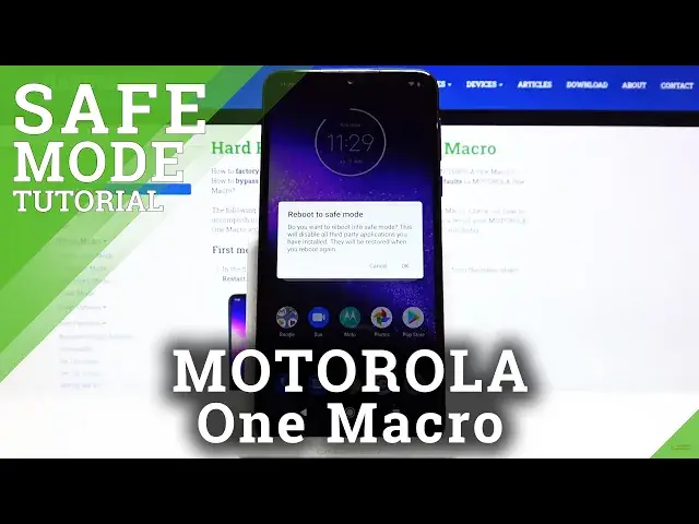 Video thumbnail for How to Activate Safe Mode in MOTOROLA One Macro – Open Safe Mode