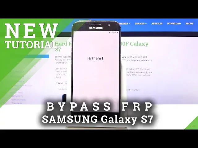 'Video thumbnail for How to Skip Google Account (FRP) in SAMSUNG Galaxy S7 – Bypass Google Verification'