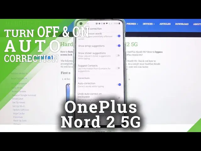 Video thumbnail for How to Find Text Correction Options on OnePlus Nord 2 – Adjust Auto-Correction