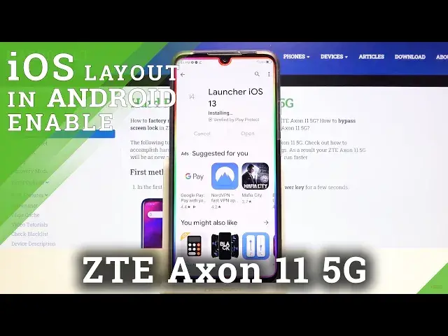 Video thumbnail for How to Install iOS Launcher on ZTE Axon 11 5G – Download Apple Layout