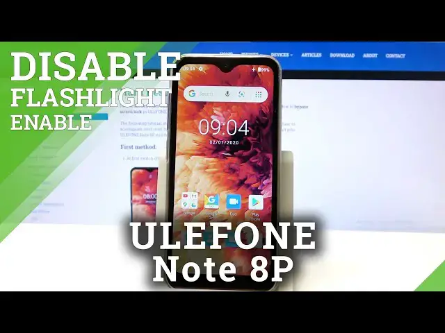 Video thumbnail for How to Turn Off Flashlight in ULEFONE Note 8P – Disable Flashlight