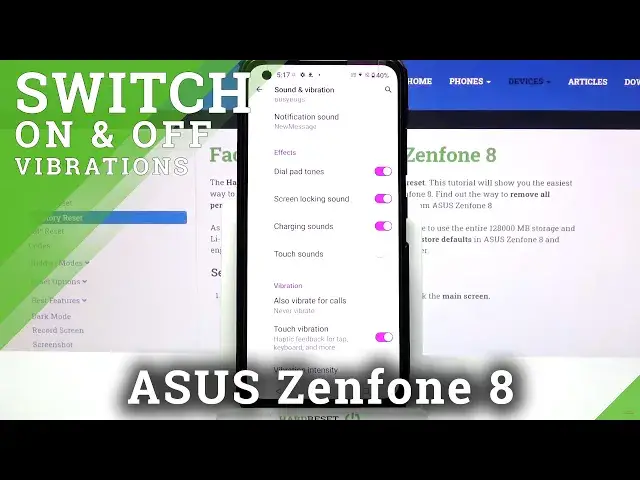 'Video thumbnail for How to Change Vibrations in ASUS Zenfone 8 - Mange all Vibrations Settings'