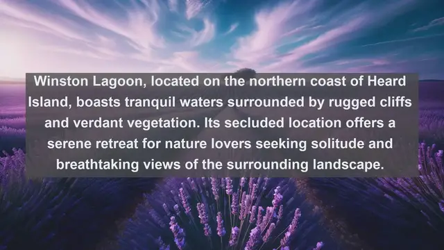 Video thumbnail for Unveiling the Hidden Gems: Top 10 Spectacular Lakes in Heard Island