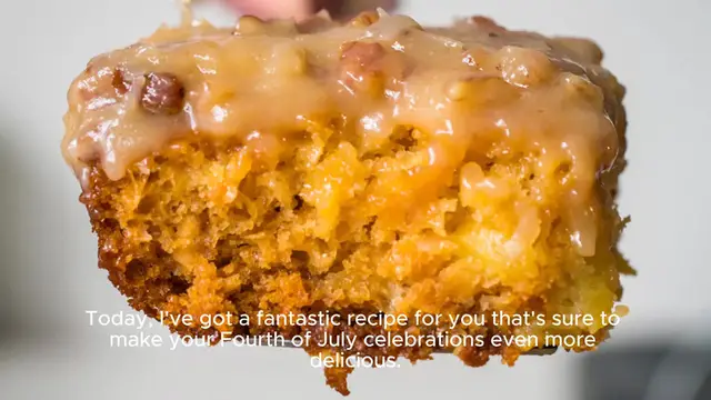 Video thumbnail for Pineapple Coconut God Bless America Cake