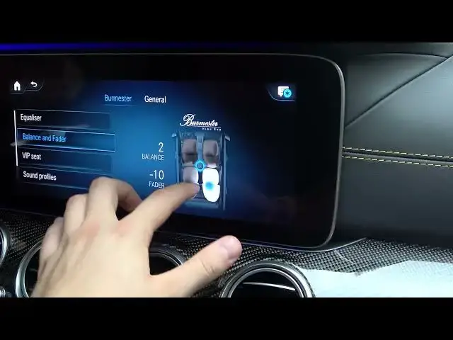 Video thumbnail for How to Set Up Speaker Balance in Mercedes E63S AMG Factory Audio - Change Fader in Burmester Audio