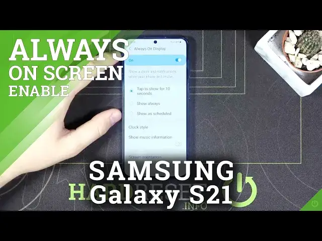 'Video thumbnail for How to Switch On Always on Display in Samsung Galaxy S21?'