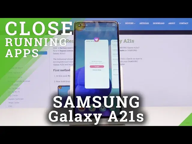 'Video thumbnail for How to Disable Running Apps in Samsung Galaxy A21s – Turn Off Background Apps'