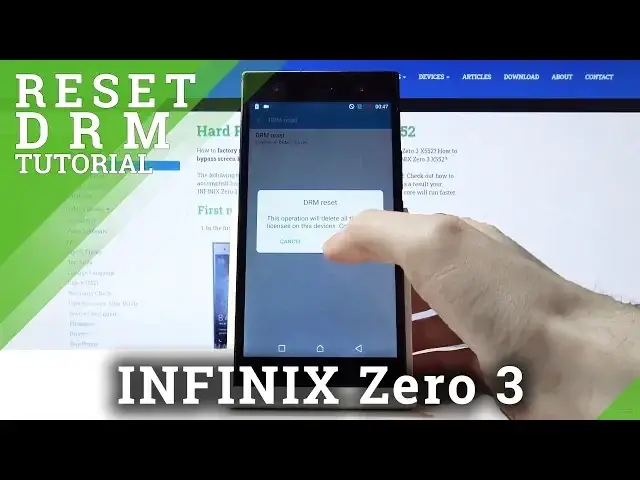 'Video thumbnail for How to Reset DRM in INFINIX Zero 3 – Clear Licenses'