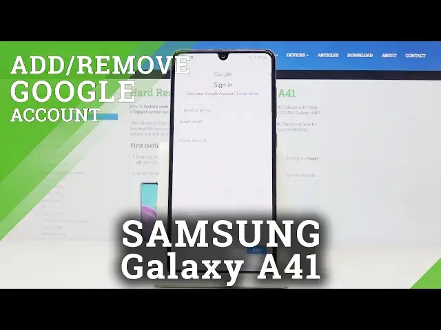 Video thumbnail for How to Add / Remove Google Account in SAMSUNG Galaxy A41 – Manage Google Account