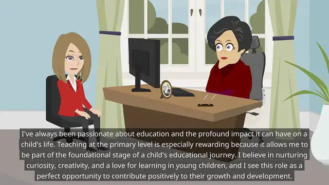 Video thumbnail for Primary Teacher Interview Questions And Answers
