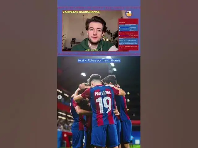 Video thumbnail for ¿FICHARÁ EL BARÇA A PAU VÍCTOR?