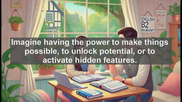 Video thumbnail for 1500 Must Know CEFR B2 Vocabulary - Understanding the Word 'Enable': Meaning, Usage, and Common Mistakes