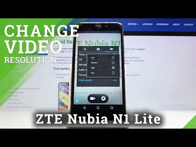 Video thumbnail for How to Change Video Resolution in ZTE Nubia N1 Lite – Change Video Quality