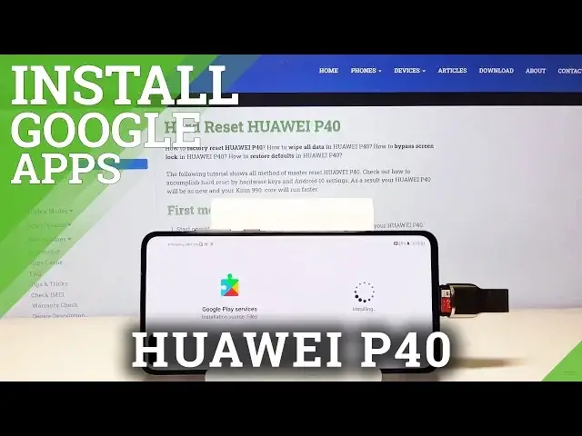 'Video thumbnail for How to Install Google Apps / Google Play Services on HUAWEI P40'