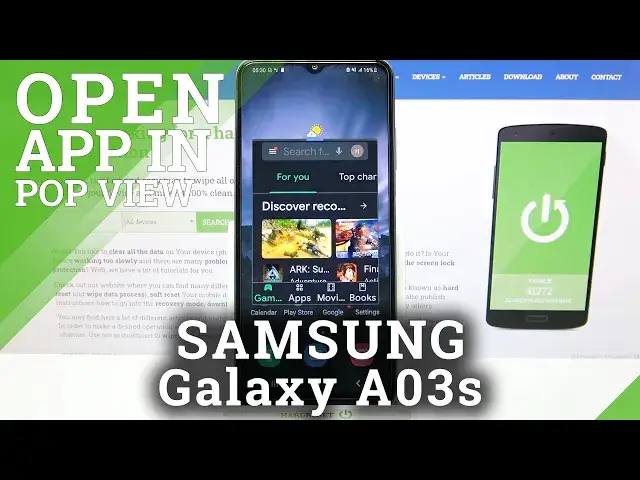 'Video thumbnail for How to Open Apps in Pop Up View in SAMSUNG Galaxy A03S – Floating Windows'