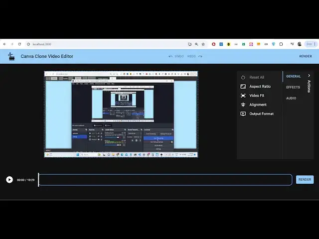 Video thumbnail for Build a React Canva Clone Timeline Video Editor in Node.js & Express Using Fluent-FFMPEG in Browser
