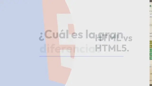 Video thumbnail for HTML vs HTML5: Conoce las diferencias cruciales entre ellos