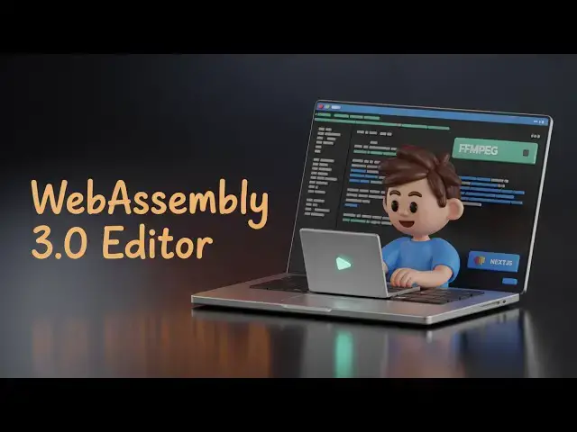 Video thumbnail for WebAssembly 3.0 is Here: Build a Real-Time Video Editor with Next.js FFMPEG WASM Saas Web App in TS
