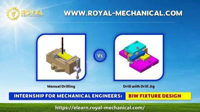 Video thumbnail for Mechanical Engineering Internship | BIW Fixture Design |  Part-003  | Why Jigs and Fixtures?