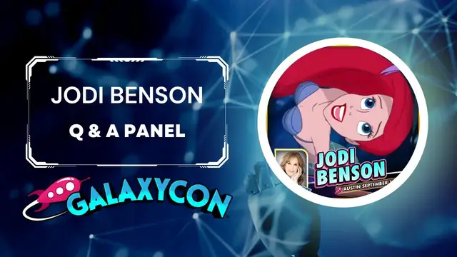 Video thumbnail for Jodi Benson at Galaxycon Austin Talks Little Mermaid, Disney, SAG AFTRA Strike, Broadway, More!