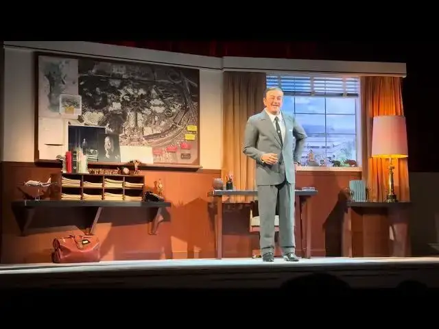 Video thumbnail for Walt Disney Animatronics Figure at Disneyland 👑 #disney #disneystudios #disneyanimation #waltdisney