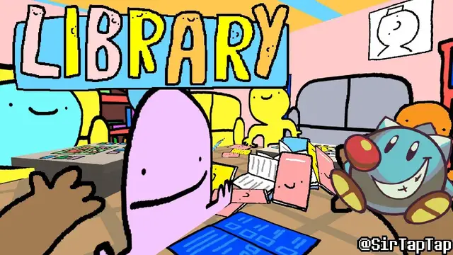 Video thumbnail for Let's Play Library (And Morning Post again) | Adorable Out Of Bounds Reading Adventure!