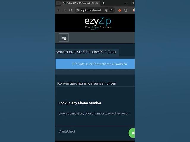 Video thumbnail for 📦 Zip-dateien Im Browser in Pdf Konvertieren │ Keine Softwareinstallation Erforderlich