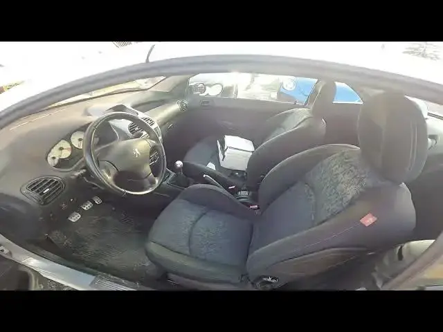 'Video thumbnail for How to Find Sticker With Recommended Tyre Pressure in Peugeot 206cc ( 2000 - 2008 )'