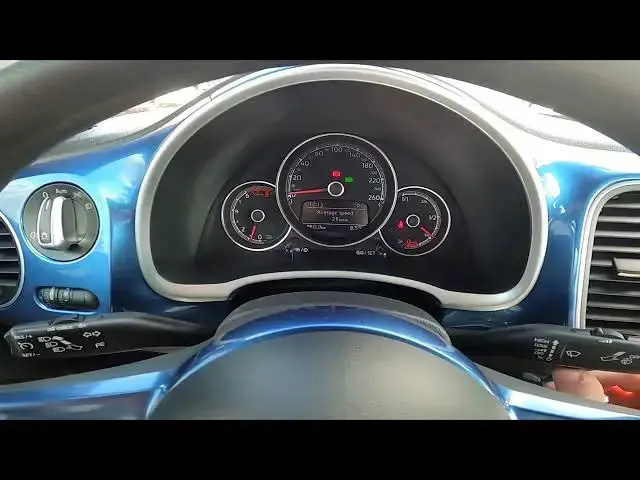 'Video thumbnail for How to Find and Reset Travel Time on the Speedometer of Volkswagen Beetle ( 2011 – 2017 )'