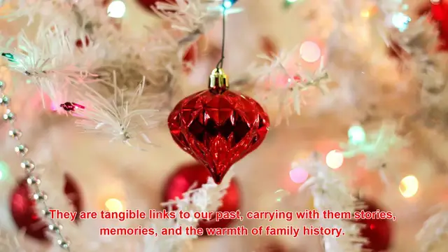 Video thumbnail for How Do Families Create Traditions With Heirloom Holiday Decorations?